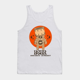 Bear Bass Drum Tank Top